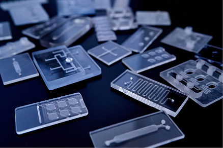 Микрофлюидные чипы Тробио из полимерных материалов