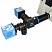 Делитель изображений TwinCam, установленный на микроскоп с 2 камерами