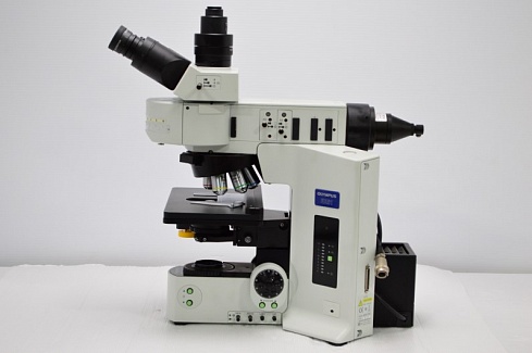 Изображение Прямой флуоресцентный, светлопольный микроскоп Olympus BX61