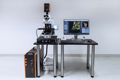 Преобразование эпифлуоресцентного микроскопа в конфокальную STED систему