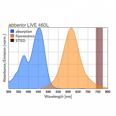 Флуоресцентный краситель Abberior LIVE 460L