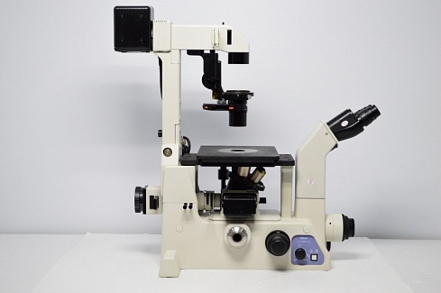 Изображение Микроскоп Nikon TE300, инвертированный, флуоресцентный, фазово-контрастный