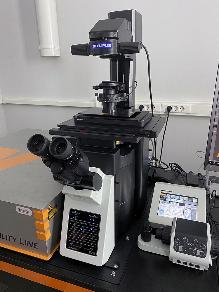 Микроскоп сверхвысокого разрешения Facility Line от Abberior Instruments для ИБГ РАН