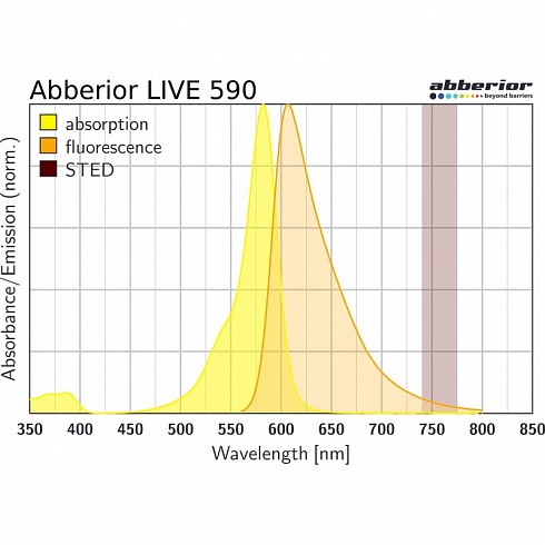 Флуоресцентный краситель Abberior LIVE 590