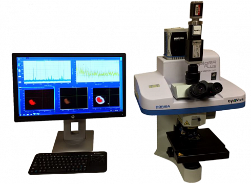КР микроспектрометр с гиперспектральной и темнопольной визуализацией