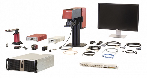 Комплект поставки конфокального микроскопа Thorlabs