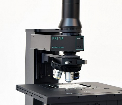 Лазерная система автофокусировки на микроскопе