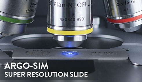 Предметное стекло Afro-SIM для систем визуализации флуоресценции