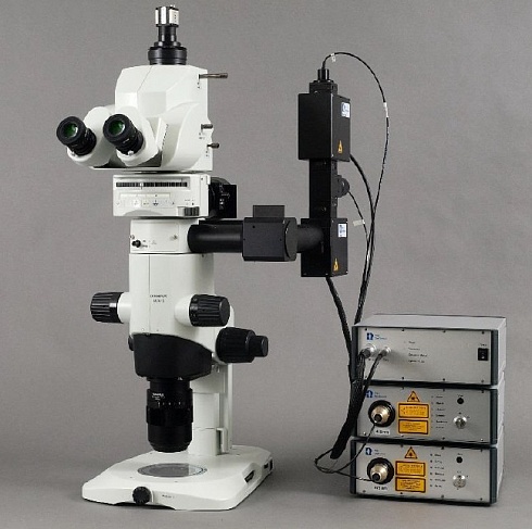 Система освещения UGA-42 Firefly с микроскопом Olympus